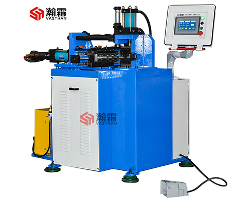 HSE-4-7 四工位管端成型機(jī) 縮管機(jī)、鐓頭機(jī)、擠包機(jī) 伺服換工位
